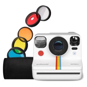 máquina de fotos instantánea Polaroid con filtros