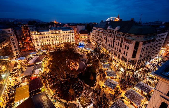 Hungria: Budapest en Navidad
