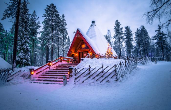 destinos navideños en europa finlandia