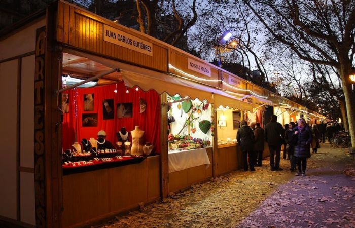 Feria de Reyes de la Gran Vía de Barcelona