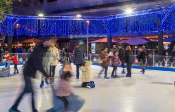 Pista de hielo en L’Illa Diagonal