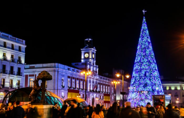 perder a los niños en las aglomeraciones de Navidad