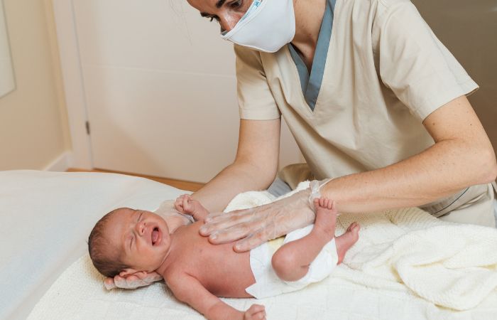 Fisioterapia respiratoria en bebés
