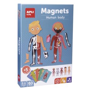 juego magnético sobre el cuerpo humano