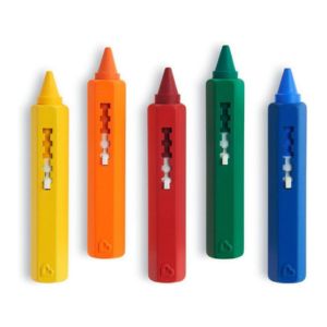 lápices de colores para el baño