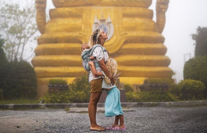 Viajar a Asia con un bebé