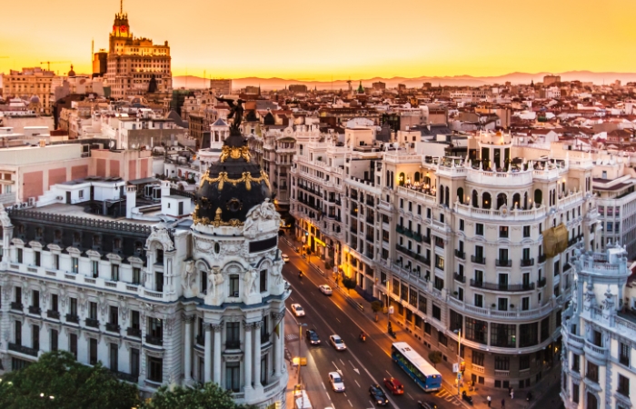 Madrid, destino de altura