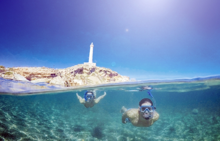 Snorkel en Cabo de Palos