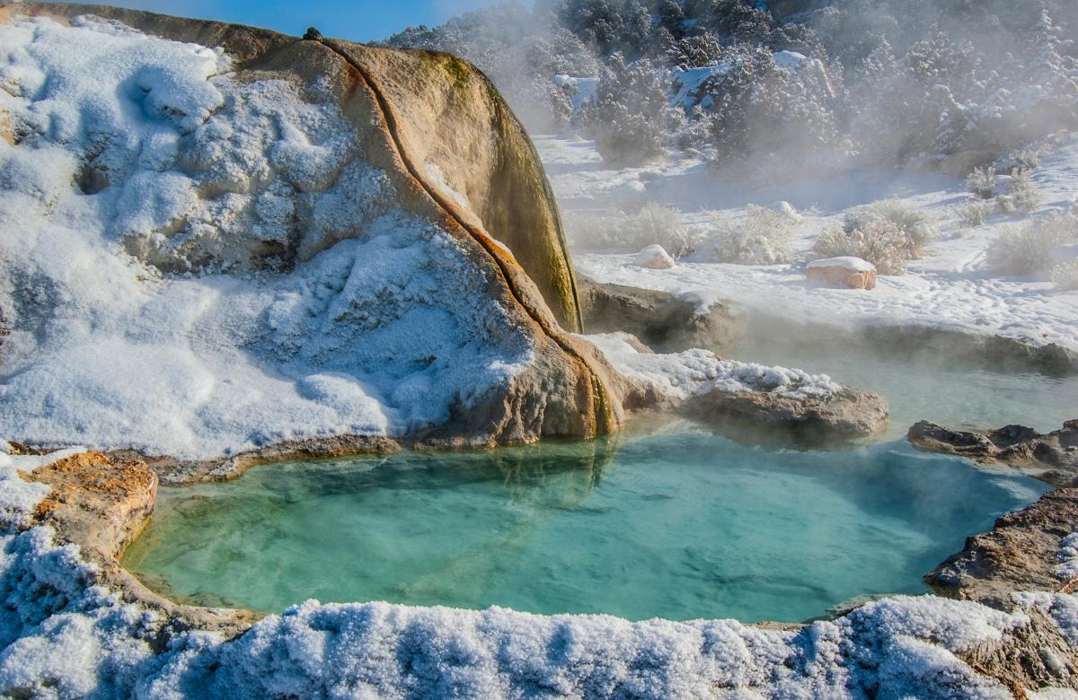 travertine hot springs