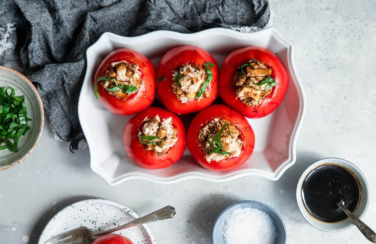 tomates rellenos de atún