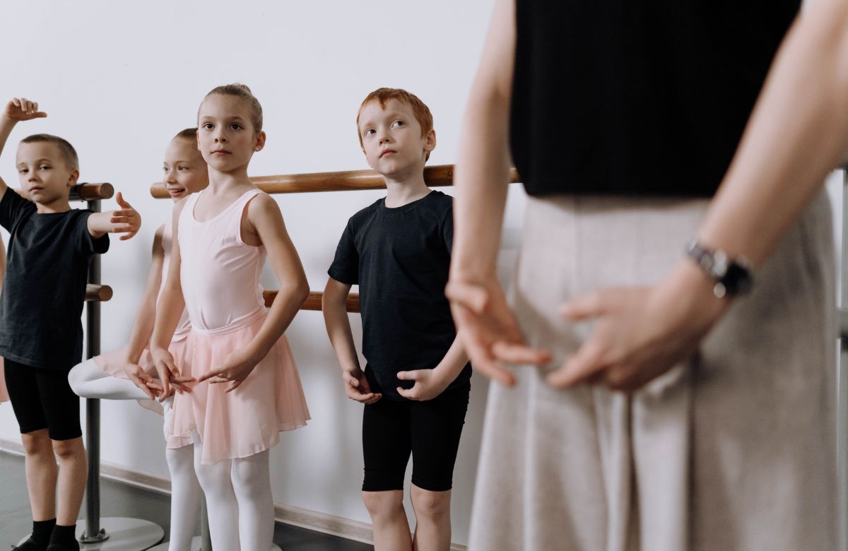 Hace falta mucha concentración para controlar el cuerpo en el ballet