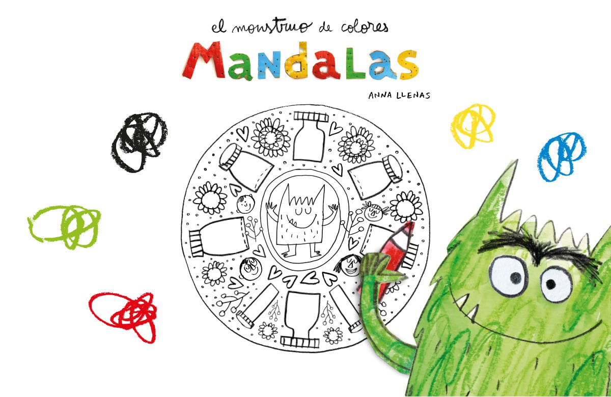 Nuevo libro para colorear de Anna Llenas