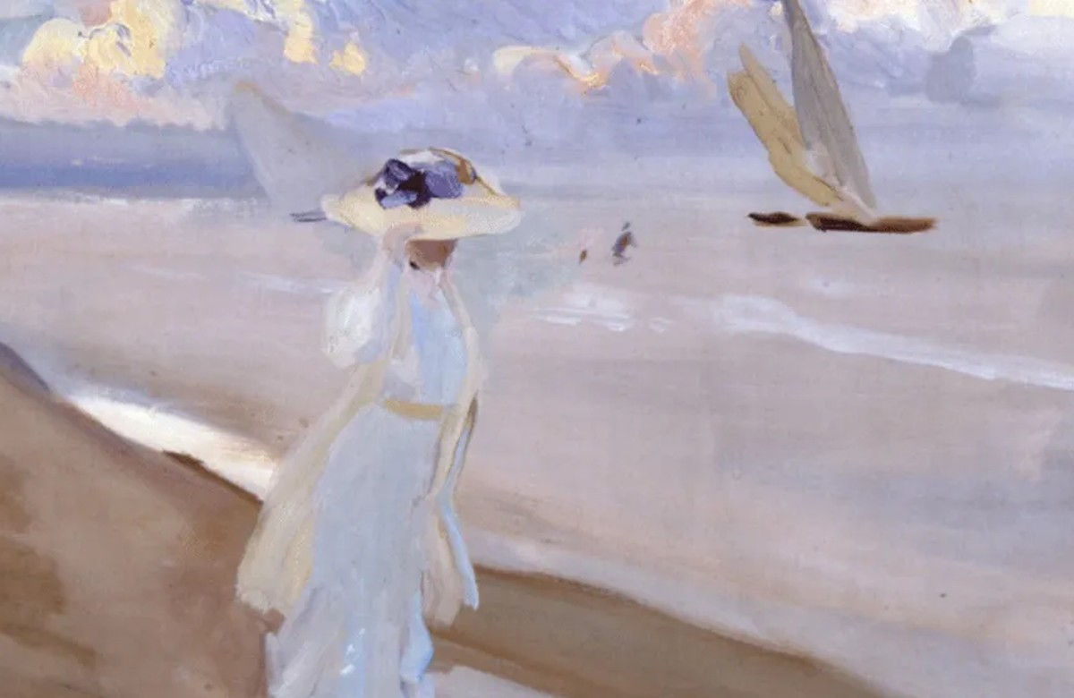 A la mar de Sorolla amb Manuel Vicent- Planesc on niños en Valencia