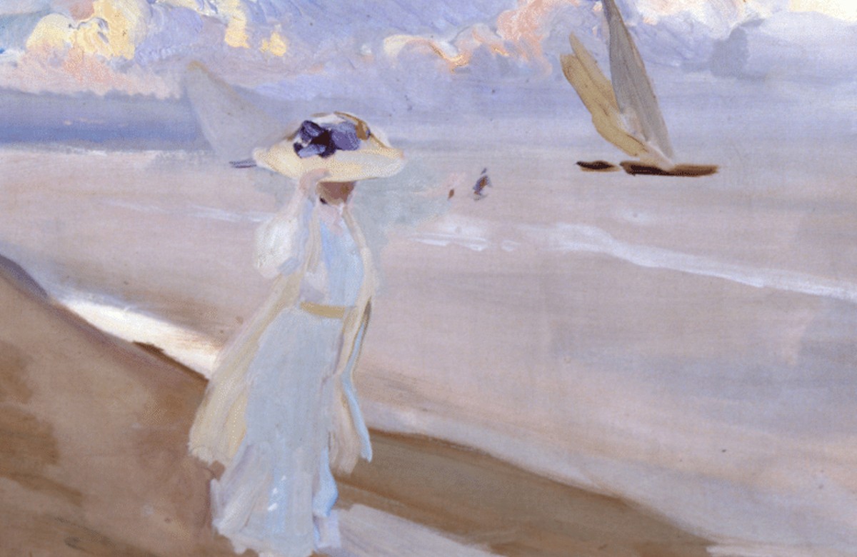 A la mar de Sorolla amb Manuel Vicent